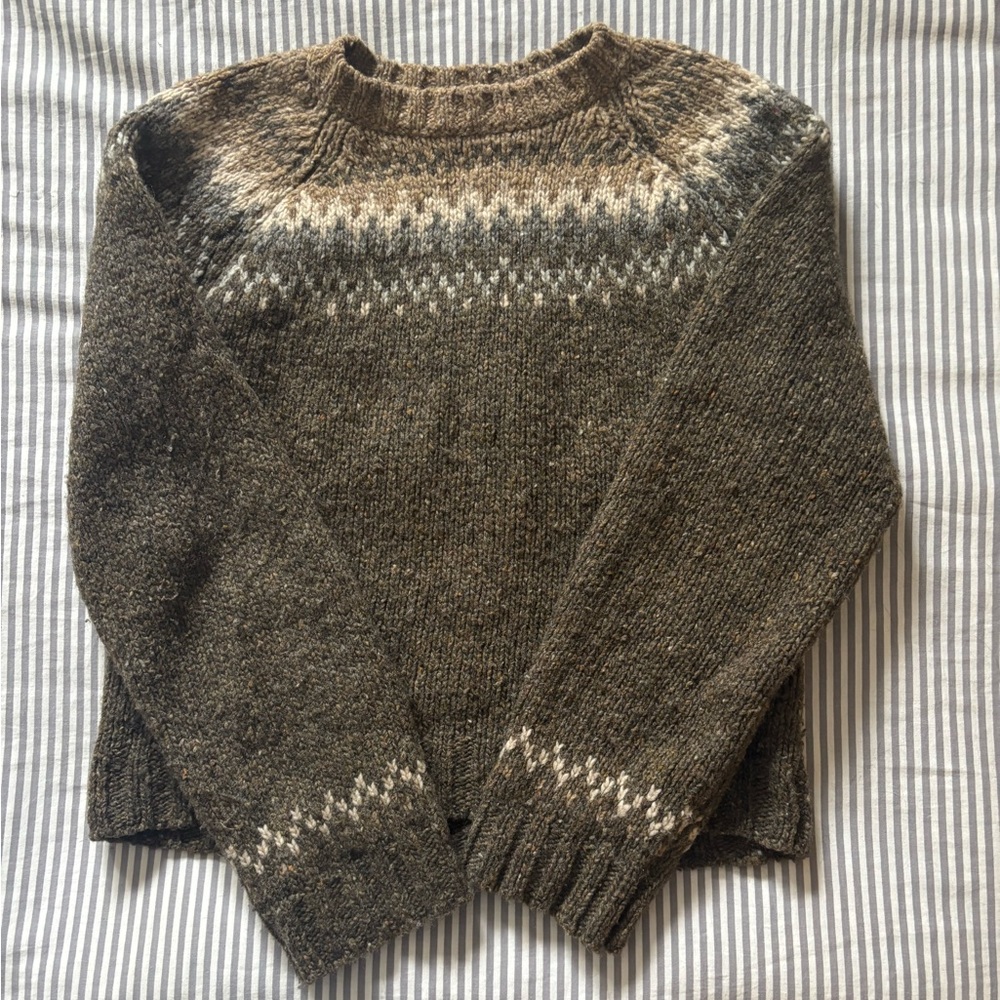 *SOLD* Vintage Abercrombie & Fitch Pattern Knit Sweater
